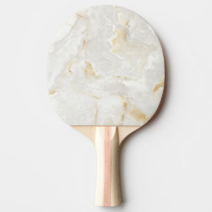 Calacatta Gold Marmorstein einfach Tischtennis Schläger