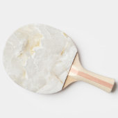 Calacatta Gold Marmorstein Tischtennis Schläger (Seitenansicht)