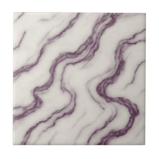 Calacatta Viola – Luxurious Burgundy Marble Tile Fliese (Vorderseite)