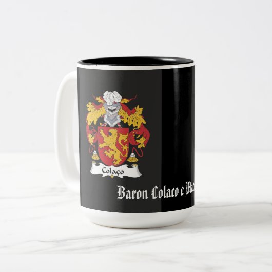 "Calaco" Zweifarbige Tasse (Vorderseite Links)