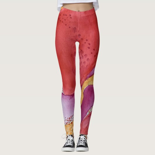 CALactive Scarlet-Yoga-Leggings Leggings (Vorderseite)