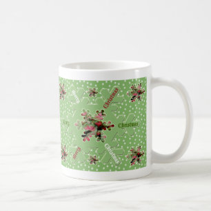 Caladium Frohe Weihnachts-Tasse Kaffeetasse