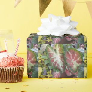 Caladium-Garten Gärtner Freude Design Geschenkpapier