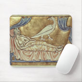 Caladrius Vogel, angeblich vorauszusagen Mousepad (Mit Mouse)