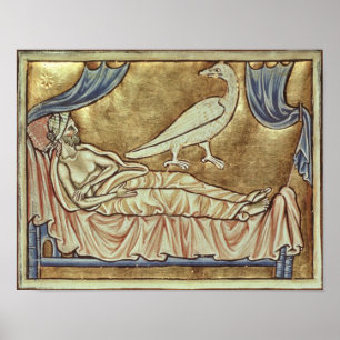Caladrius Vogel, angeblich vorauszusagen Poster