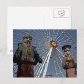 Calafati und Fortuna Postkarte (Vorne/Hinten)