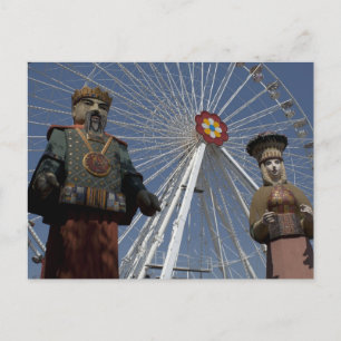 Calafati und Fortuna Postkarte