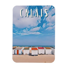 Calais Foto Vintage Magnet