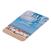 Calais Foto Vintage Magnet (Linke Seite)