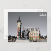 Calais, Frankreich Postkarte (Vorne/Hinten)