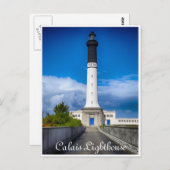 Calais in Nord-Pas de Calais, Frankreich Leuchttur Postkarte (Vorne/Hinten)