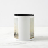 Calais-Pier, c.1823-24 (Öl auf Platte) Tasse (Zentrum)