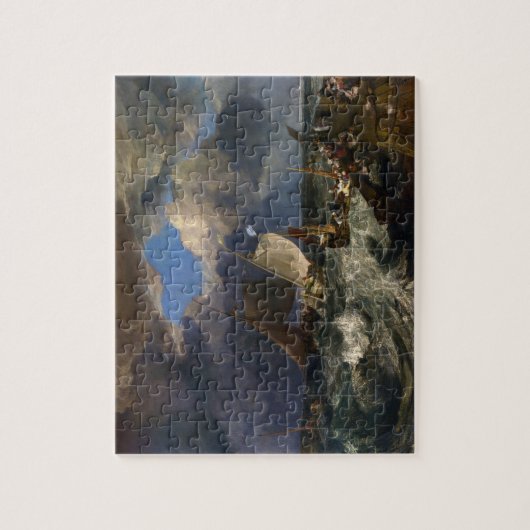 Calais-Pier durch Joseph Mallord William Turner Puzzle (Vertikal)