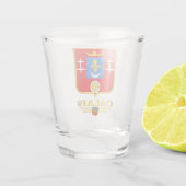 Calais Schnapsglas (Rückseite)
