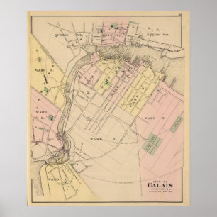Calais, Washington County Poster
