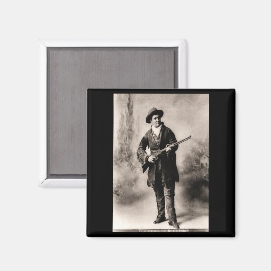Calamity Jane 1895 Magnet (Vorderseite/Rückseite)