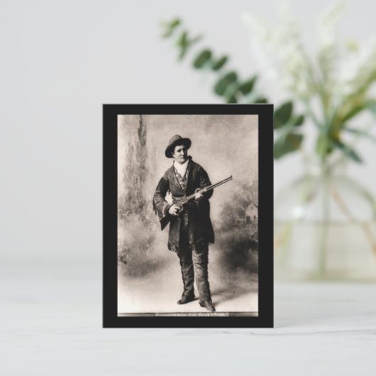 Calamity Jane 1895 Postkarte (Stehend Vorderseite)