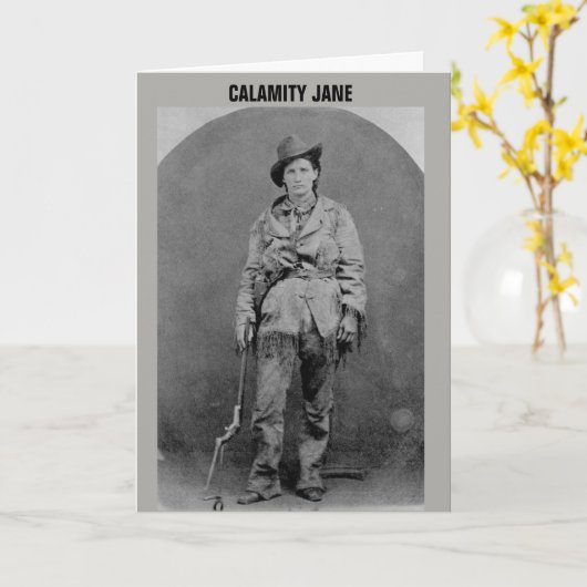CALAMITY JANE GREETING CARDS, JEDEN ANLASS KARTE (Gelbe Blume)