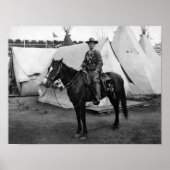 Calamity Jane on Horseback Poster (Vorne)