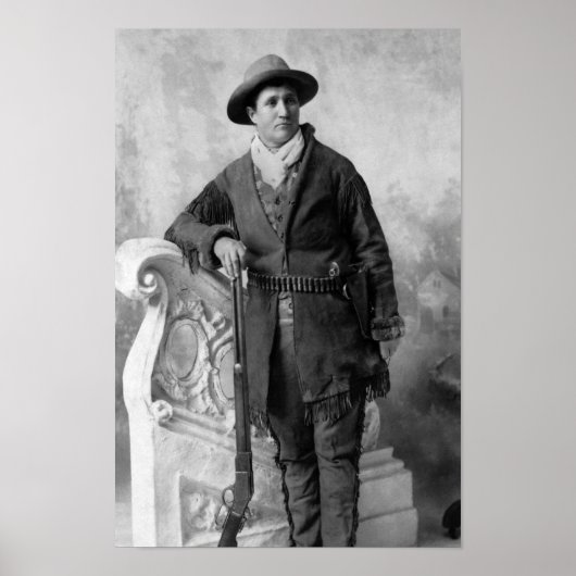 Calamity Jane Portrait - Circa 1895 Poster (Vorne)