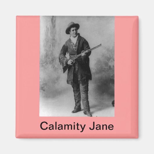 Calamity Jane Portrait Magnet (Vorne)