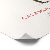 Calamus Asperrimus - Palme Tree Poster (Ecke)