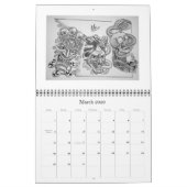 calandar Tätowierungsentwurf RITON TÄTOWIERUNG Kalender (Mär 2026)