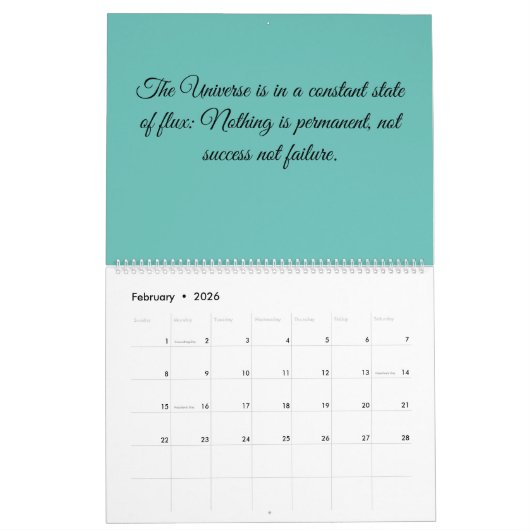 Calander 2024 Motivierend Zitate von Bhagawad Gita Kalender (Feb 2026)