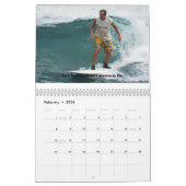 Calander, alte Typ-Brandung Costa Rica Kalender (Feb 2026)