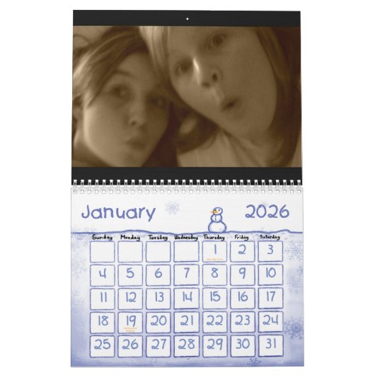 Calander Kalender (Jan 2026)