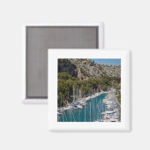 Calanque von Port-Miou Magnet (Vorderseite/Rückseite)