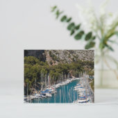 Calanque von Port-Miou Postkarte (Stehend Vorderseite)
