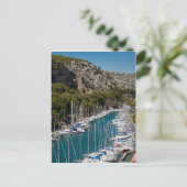Calanque von Port-Miou Postkarte (Stehend Vorderseite)