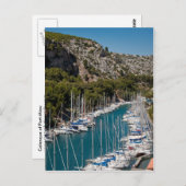 Calanque von Port-Miou Postkarte (Vorne/Hinten)