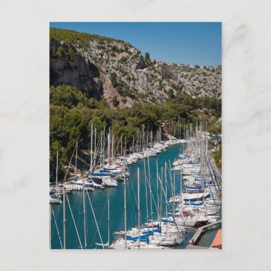 Calanque von Port-Miou Postkarte (Vorderseite)