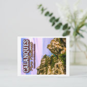 CALANQUES NATIONAL PARK - BOUCHES DU RHONE FRANKRE POSTKARTE (Stehend Vorderseite)