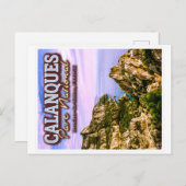CALANQUES NATIONAL PARK - BOUCHES DU RHONE FRANKRE POSTKARTE (Vorne/Hinten)