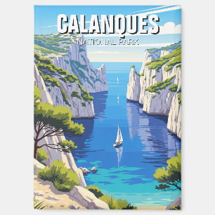 Calanques National Park Frankreich Reisen Magnet
