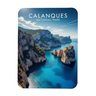 Calanques Nationalpark Frankreich Reise Magnet