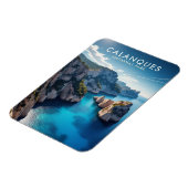 Calanques Nationalpark Frankreich Reise Magnet (Linke Seite)