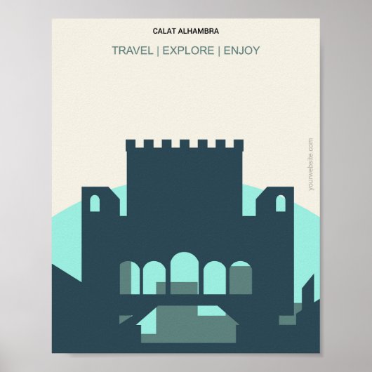 Calat Alhambra Poster (Vorne)