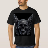 Calavera alada T-Shirt (Vorderseite)