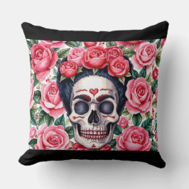 Calavera Bloom Kissen