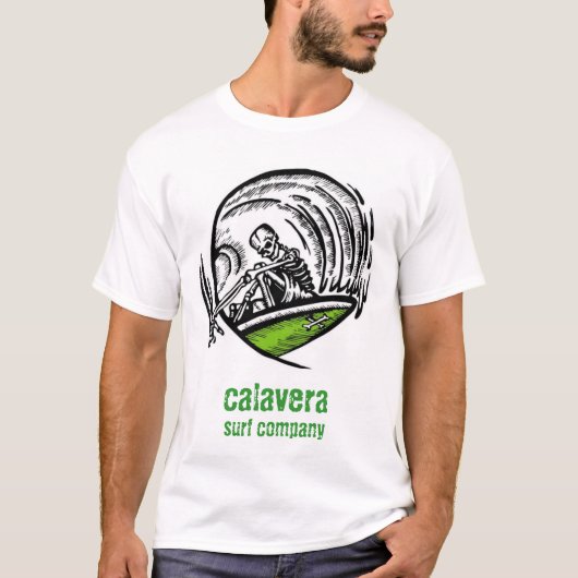 calavera Brandungsfirma - Logo-Shirt T-Shirt (Vorderseite)