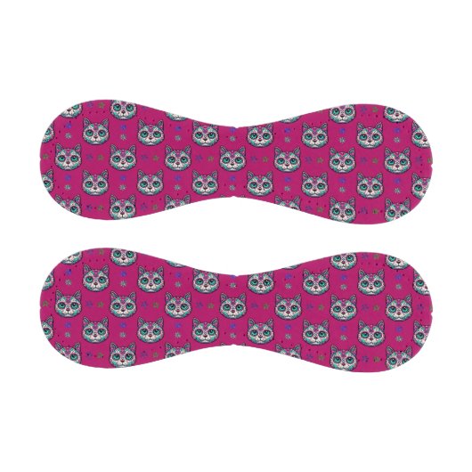 Calavera Cat Art Pattern Baseball (Paneele)