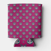 Calavera Cat Art Pattern Dosenkühler (Vorderseite)