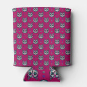 Calavera Cat Art Pattern Dosenkühler (Rückseite)