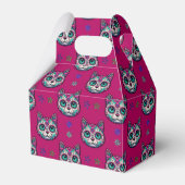 Calavera Cat Art Pattern Geschenkschachtel (Vorderseite)