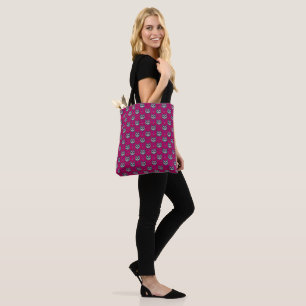 Calavera Cat Art Pattern Tasche