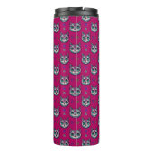 Calavera Cat Art Pattern Thermosbecher (Rückseite)